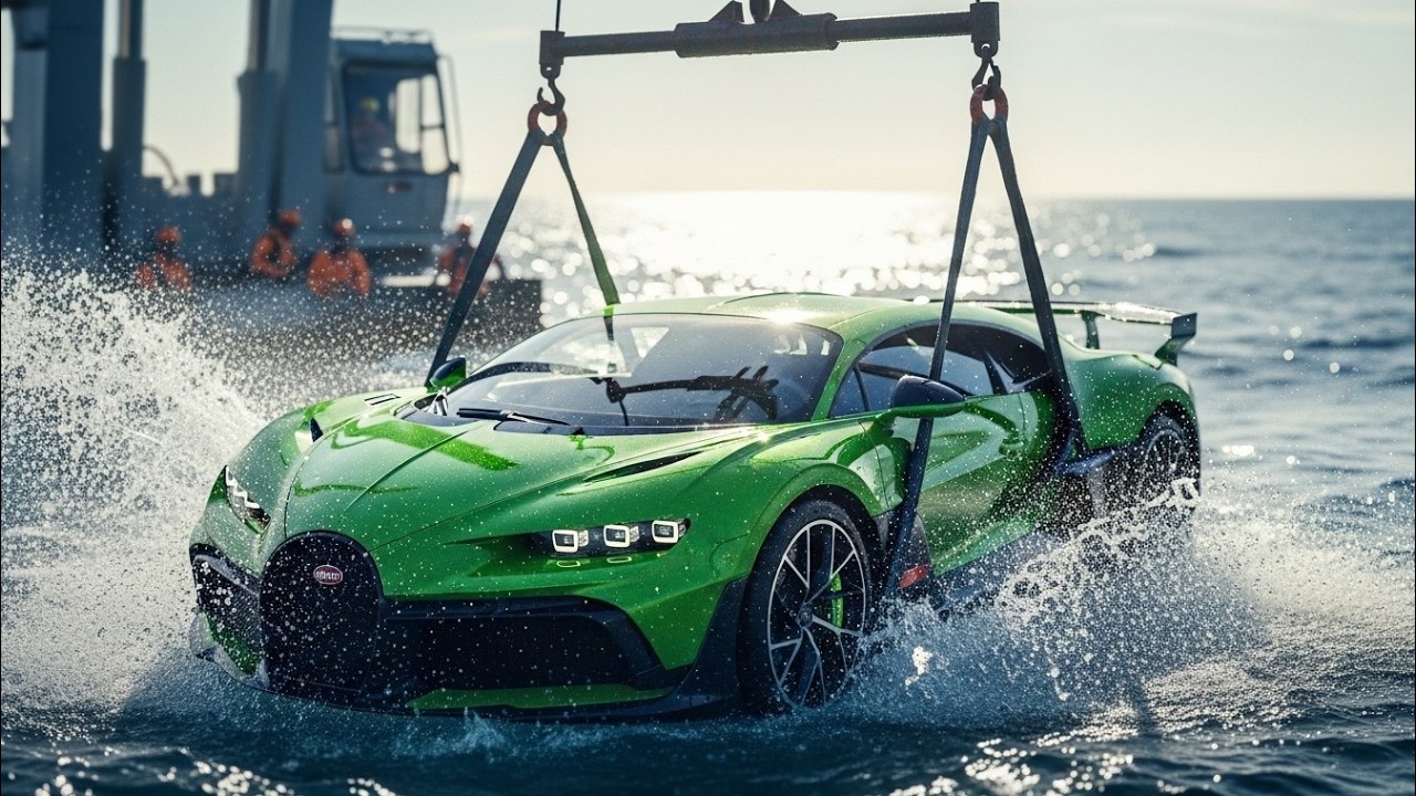 We Found a Green Bugatti Divo Successor at the Bottom of the Ocean | Epic Luxury Car Recovery