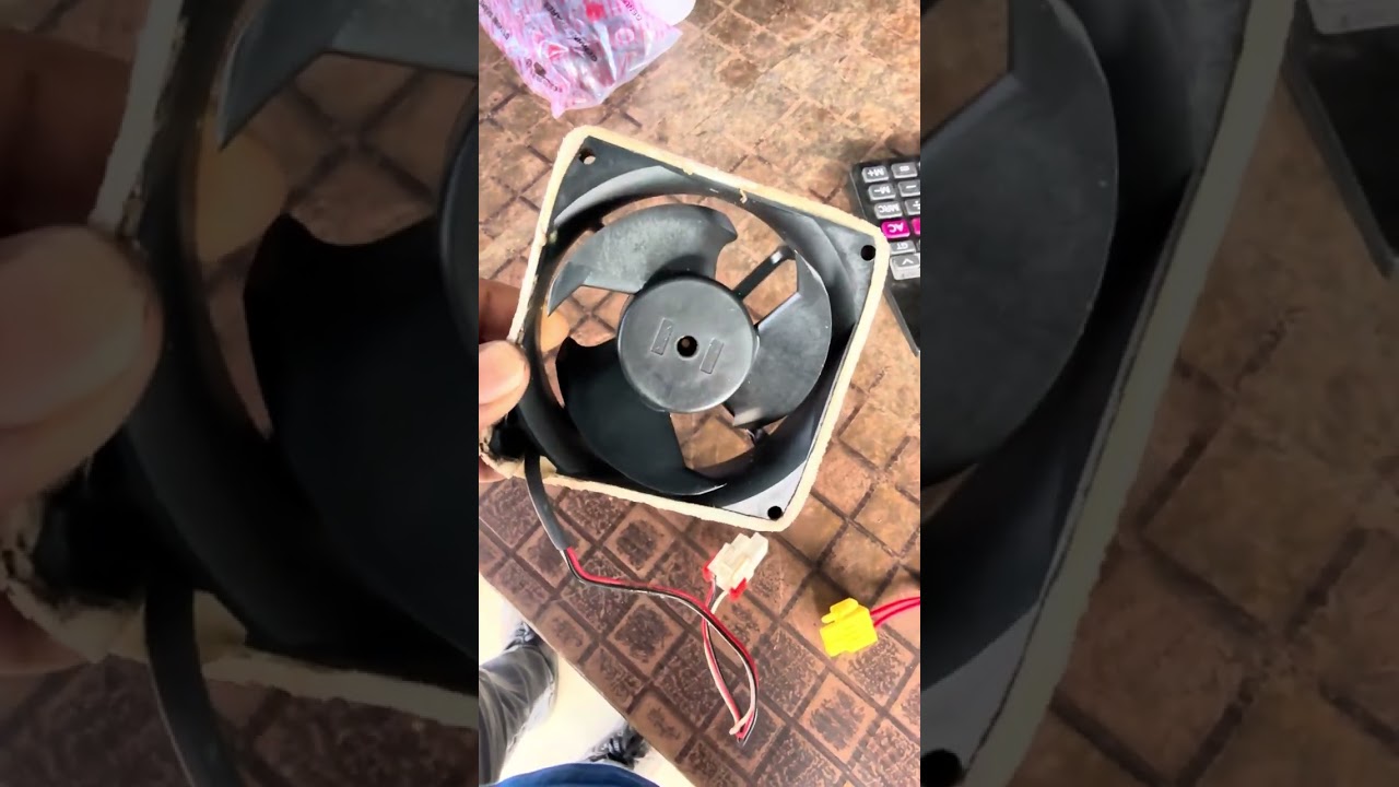 Refrigerator, pcp, and fan change, how to find out the problem