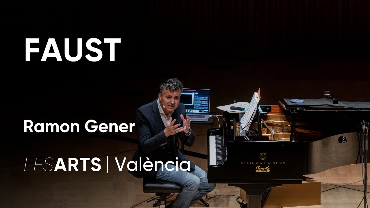 Conferencia de Ramon Gener de 'FAUST' de Charles Gounod