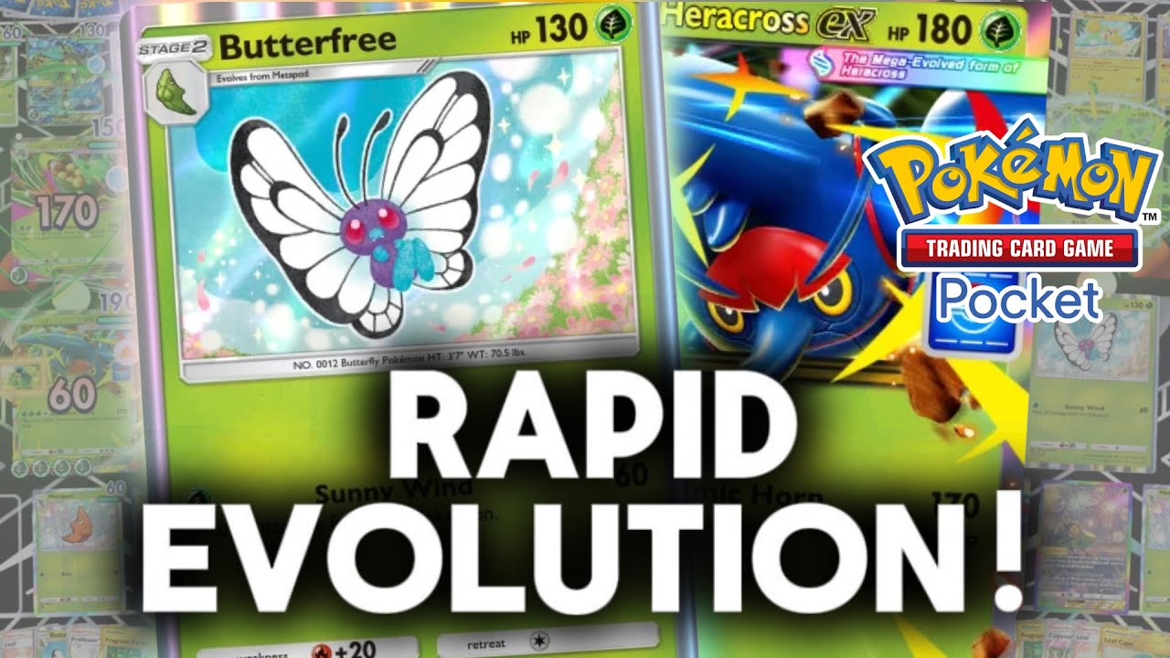 This Butterfree Deck Sets Up INSTANTLY! - Pokemon Pocket Deck Build