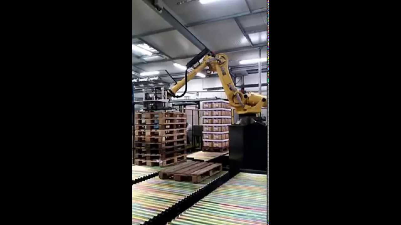 Assembly and commissioning of an automated pallet handling production line. - 2