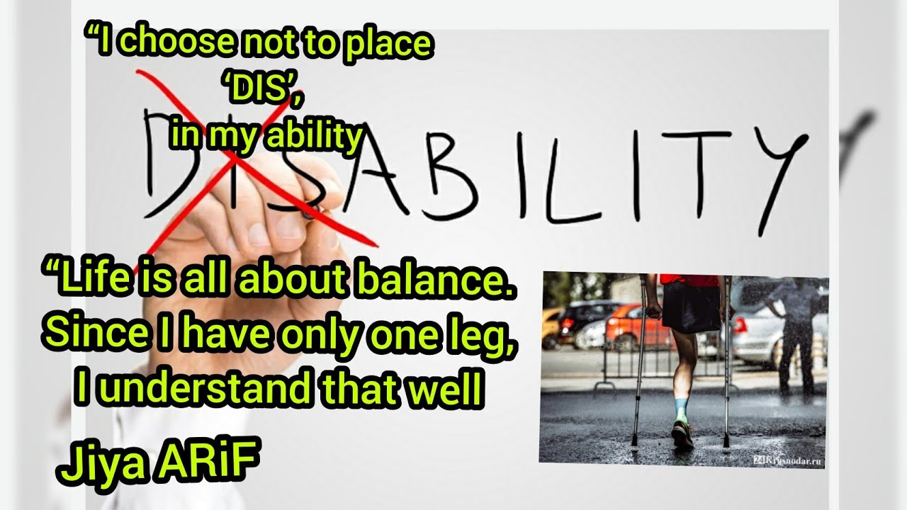Motivation for Special  abled person We rise to great heights by a winding staircase of small steps😘