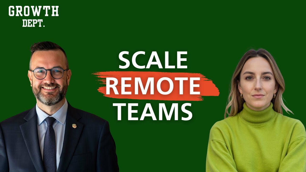 How to Lead Remote Teams at Scale | Systems, Culture & Growth
