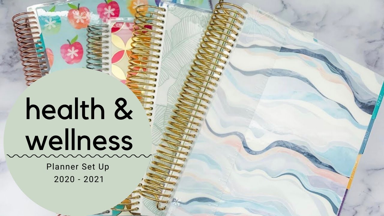 Health & Wellness Planner Set Up