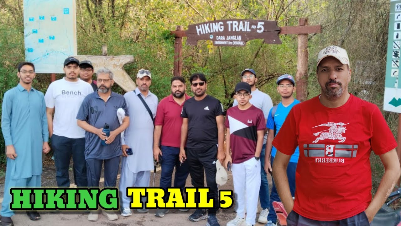 Hiking on trail 5 with Bacha Party 🥳 | @Kahifvlogs5547