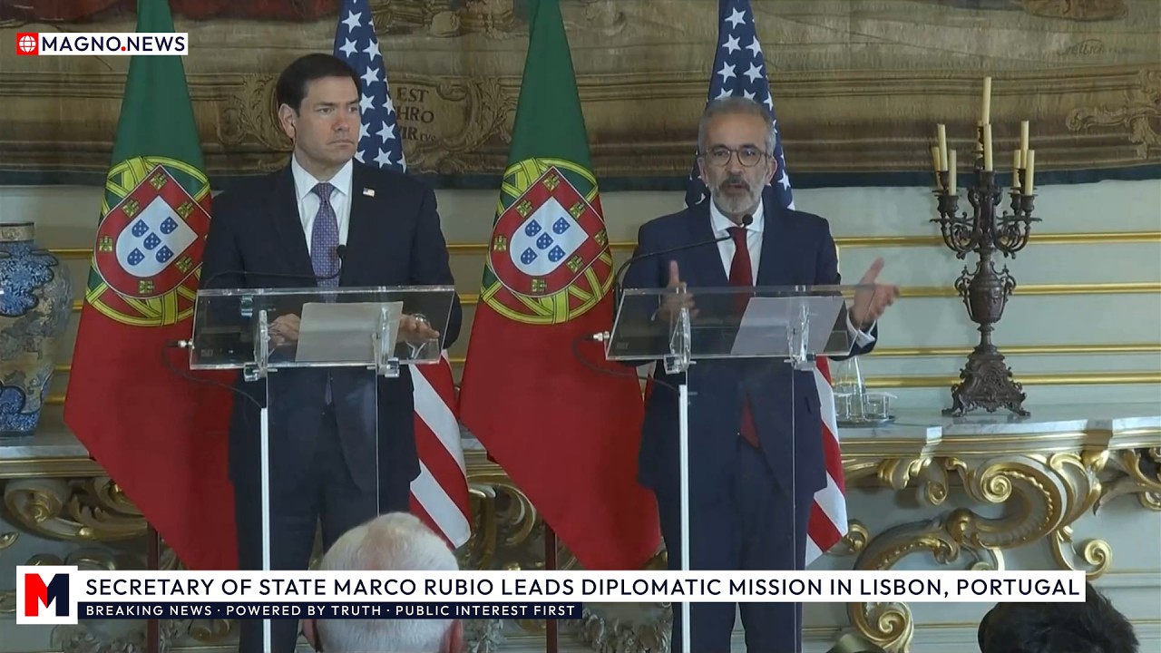 🇺🇸|🇵🇹 Secretary of State Marco Rubio Briefs Press in Lisbon, Portugal with FM Paulo Rangel [LIVE]