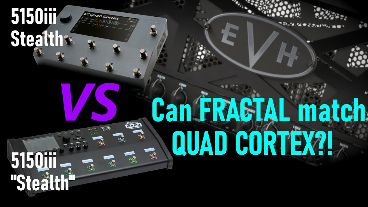 EVH 5150iii Stealth vs 