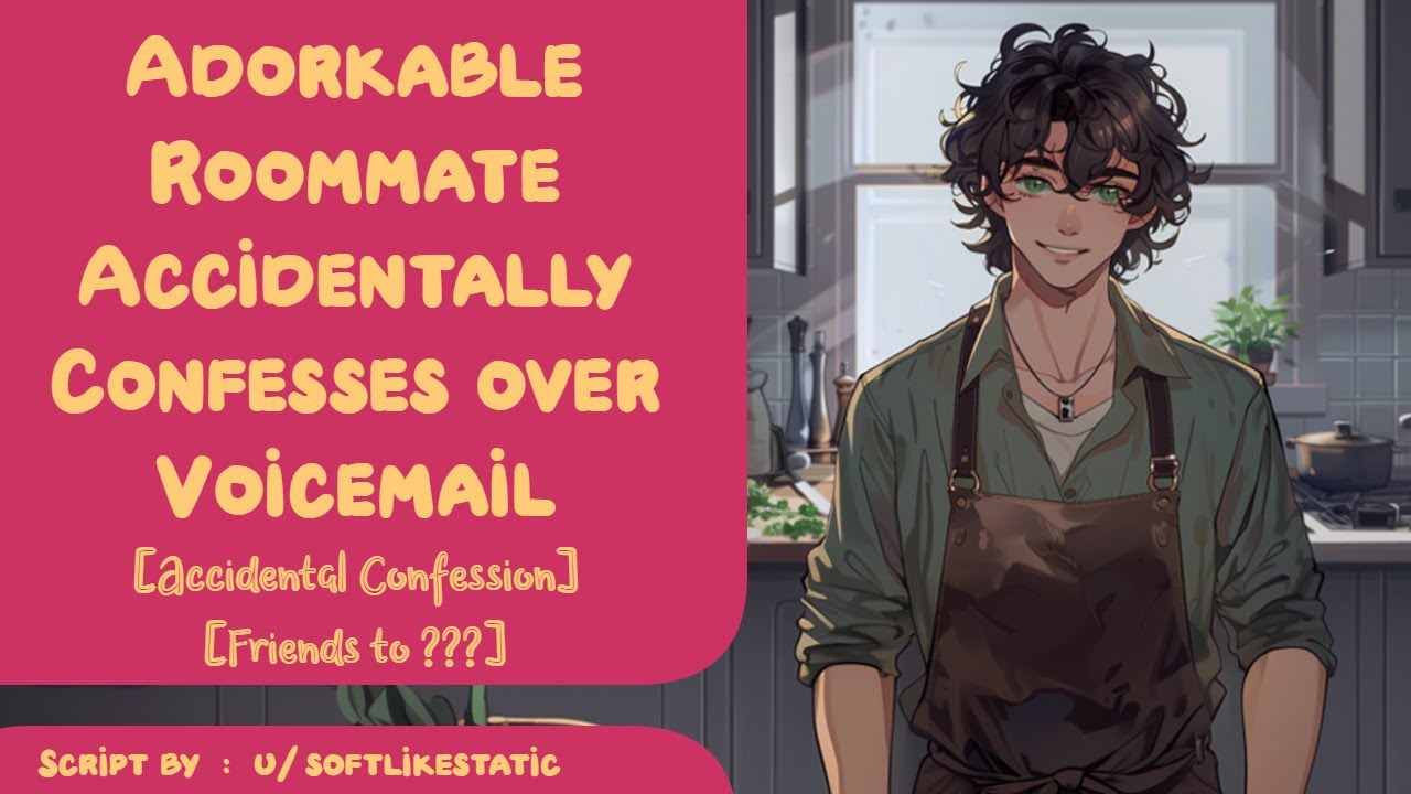 (M4A) Adorkable Roommate Accidentally Confesses over Voicemail | ASMR RP | Friends to ???