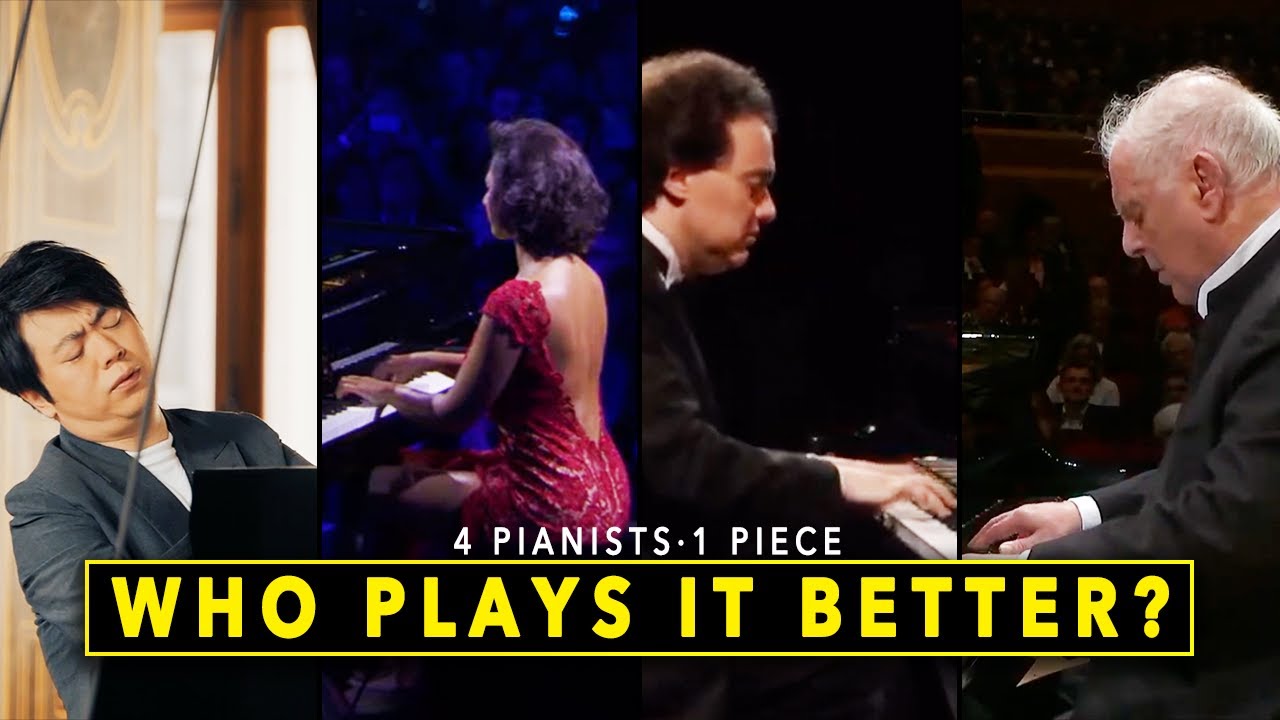 Who Plays it Better?! 4 Pianists - 1 Piece!