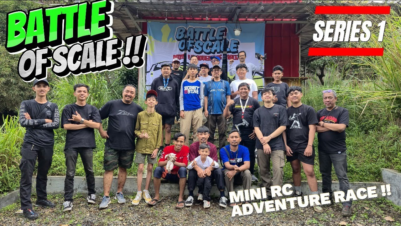BALAP RC TERSERU TAHUN INI !!! BATTLE OF SCALE ADVENTURE RACE SERIES 1 #rcadventure #rgt  #MN #WPL