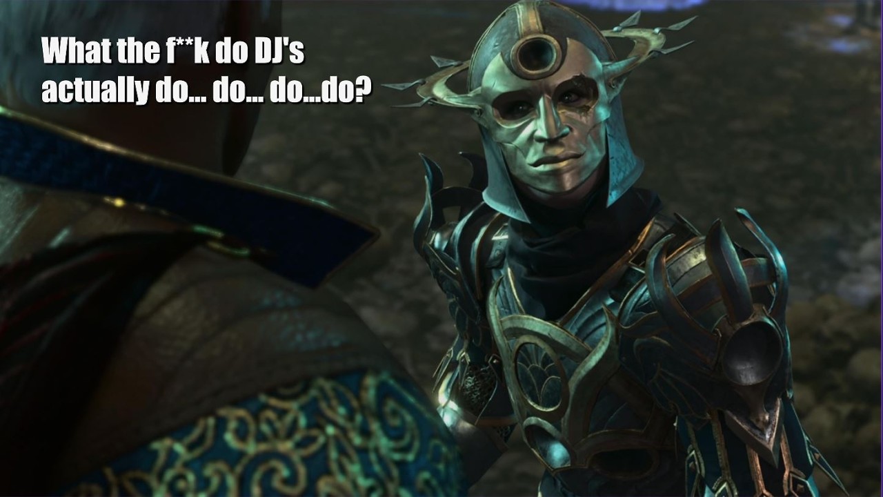 Baldur's Gate 3 | Stuff | Bug Report: When fighting the rats/Lyrthindor - it gets weird (goto 14:53)