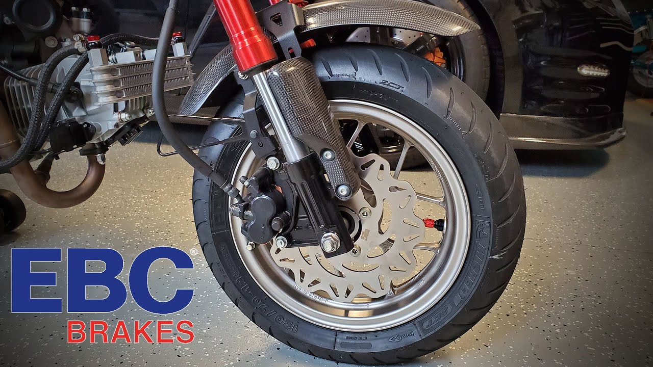 EBC Rotors and Pads for the 2019 Honda Monkey