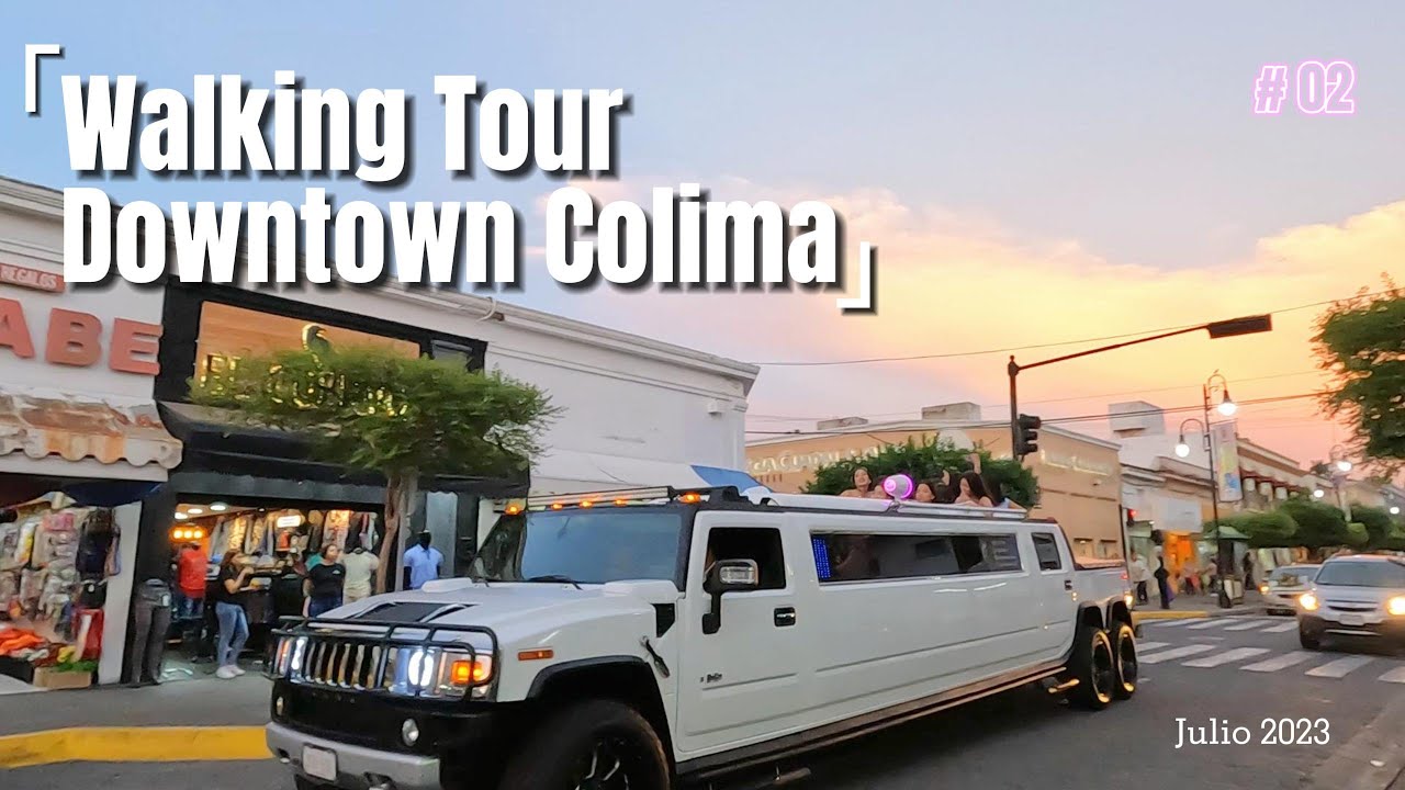 Strolling Through the Heart of Colima, México: Downtown Walking Adventure