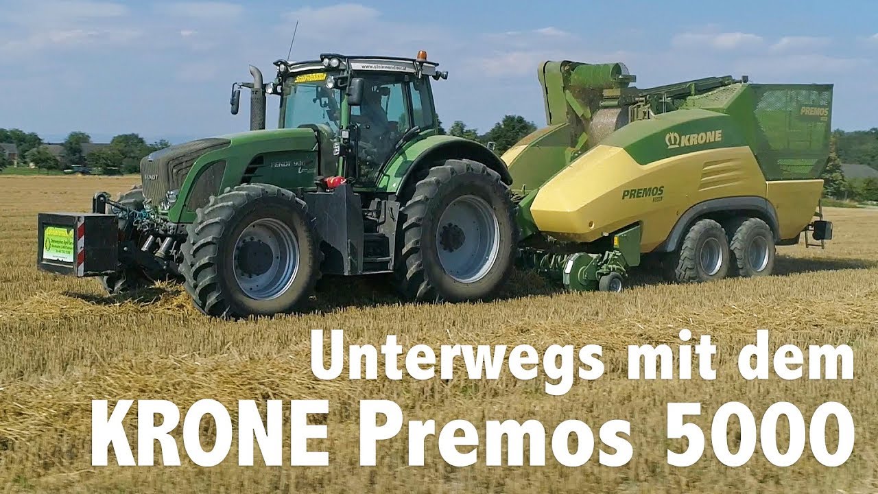 KRONE Premos 5000 im Einsatz in &Ouml;sterreich @ Agrar Service Steinwendner