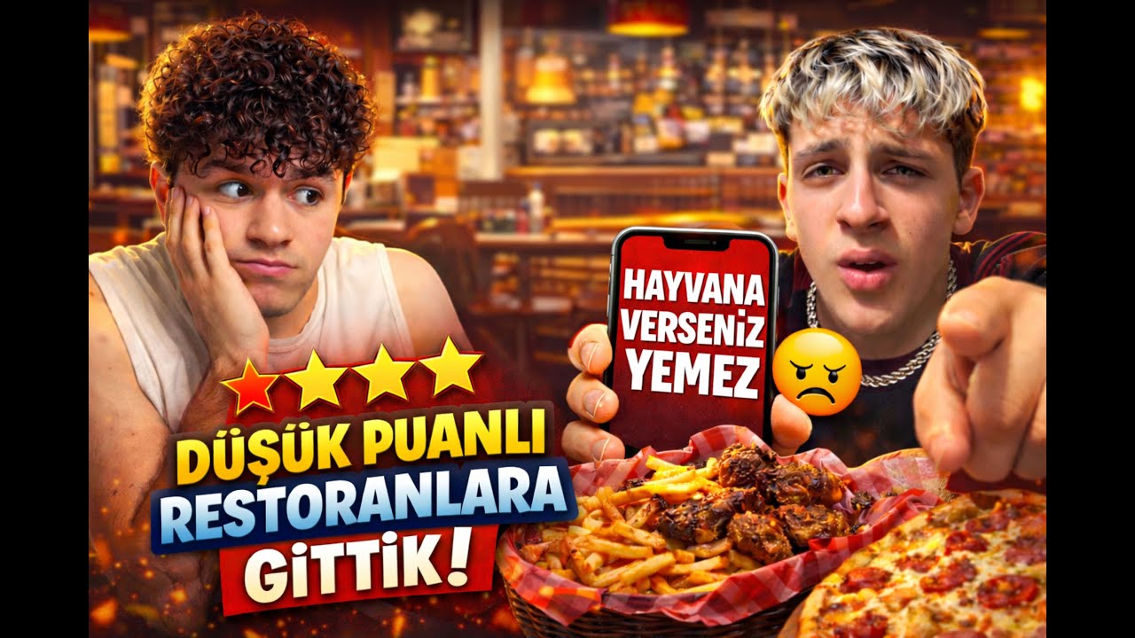 ÇORUM'DAKİ DÜŞÜK PUANLI RESTORANLARA GİTTİK