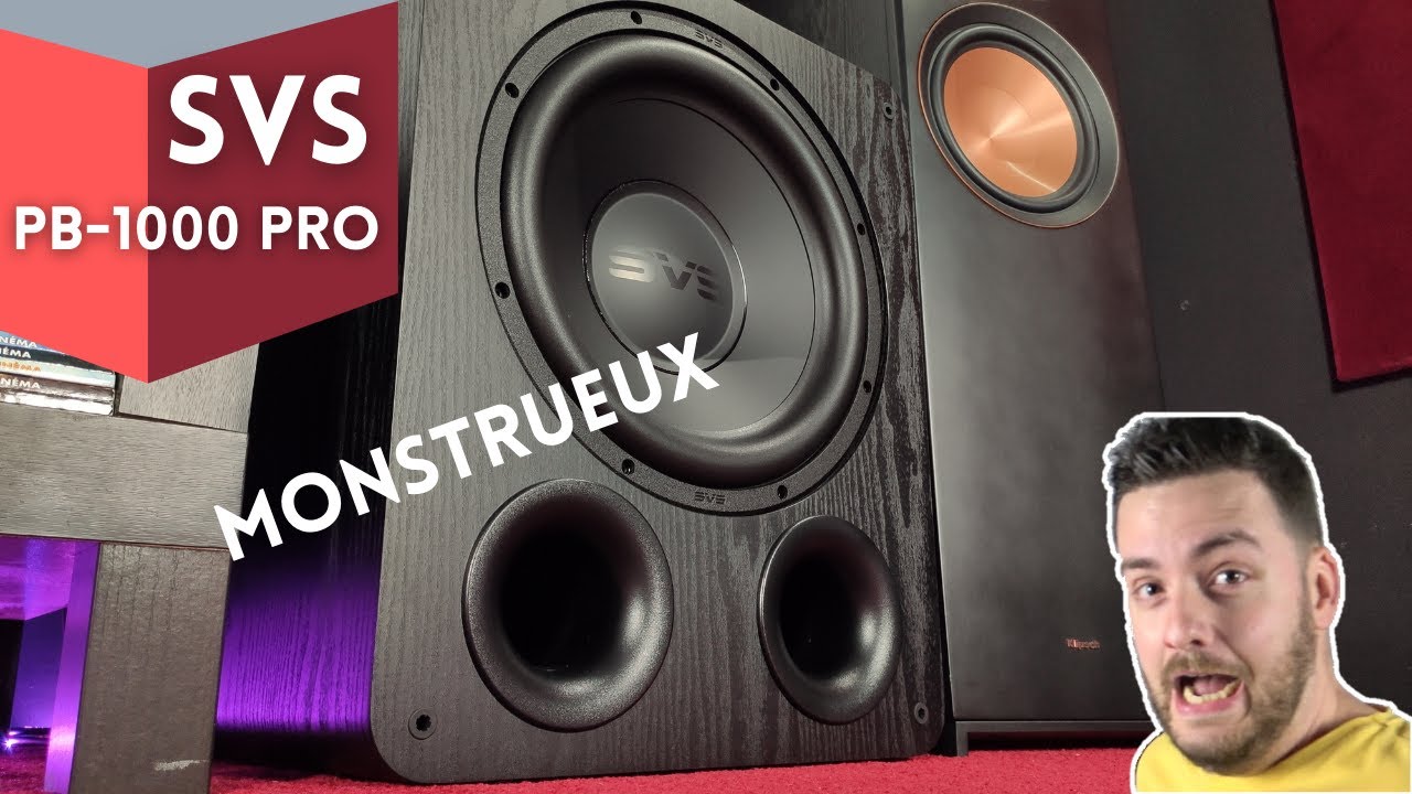SUBWOOFER SVS PB 1000 PRO vs PB 1000 essai comparatif avis