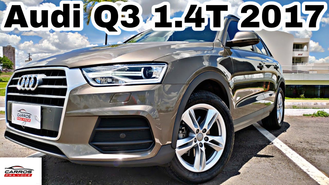 Carros pra Você - Audi Q3 1.4 Turbo Ambiente 2017. Quando menos é mais!