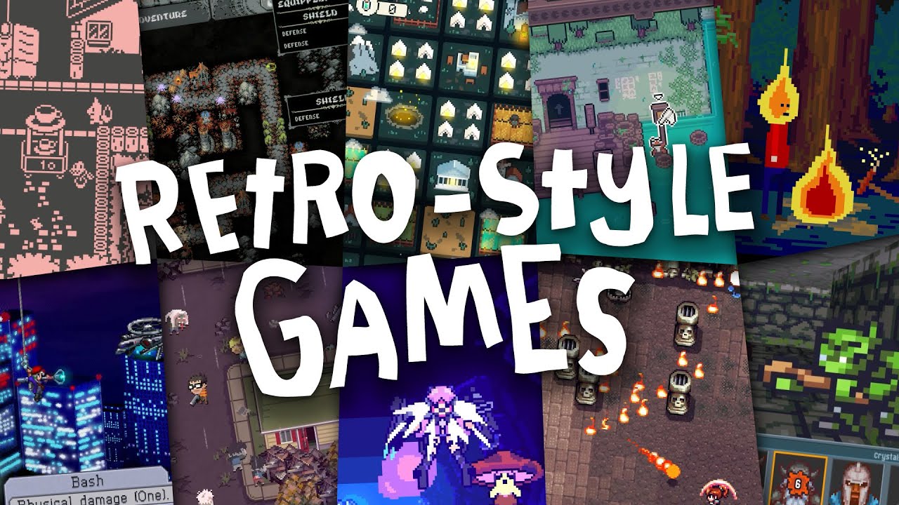 Awesome RETRO-STYLE Modern Games!