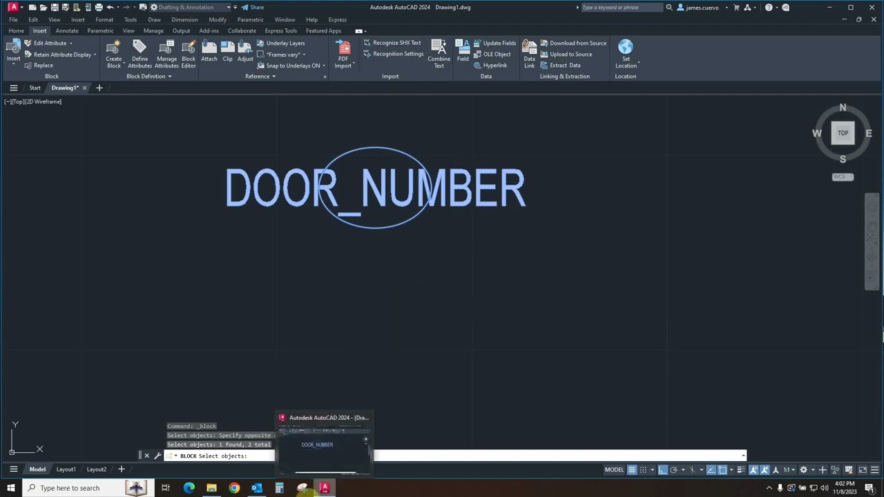 Аннотативный текст, теги и атрибуты в AutoCAD