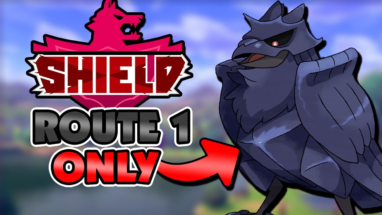 Pokemon Shield Hardcore Nuzlocke but I Can Only Use Route 1 Pokemon!