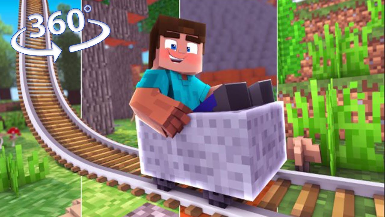 Travel The MULTIVERSE! - Minecraft 360&deg; Video Roller Coaster
