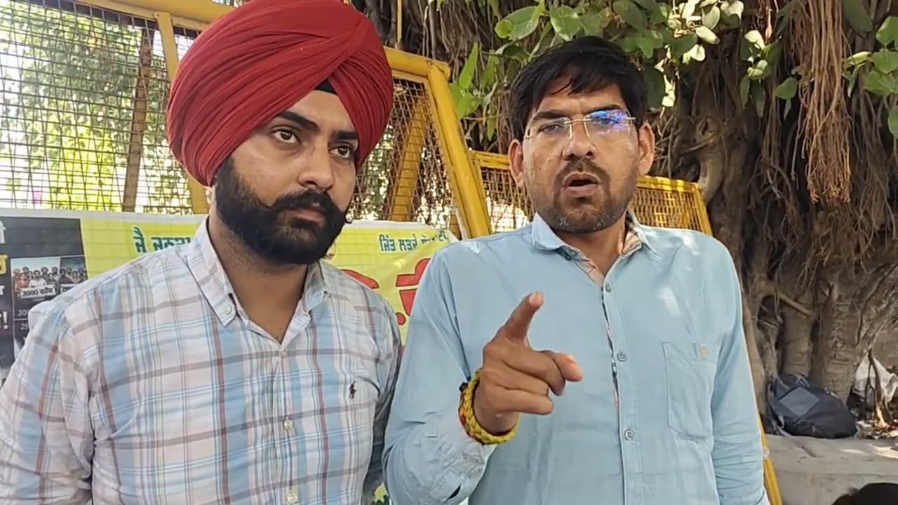 Ett 5994 backlog union live Dhuri Tower protest 