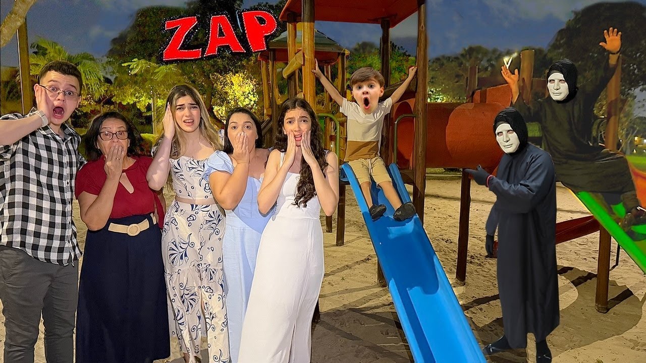 O ZAP - PEGOU TODOS DE SURPRESSA NO PARQUE AS 3:00 HORAS DA MANHÃ