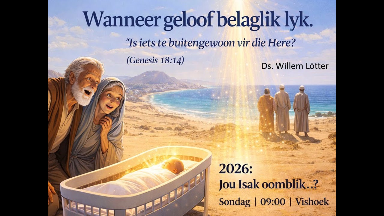 Wanneer Geloof Belaglik lyk. (Erediens 25 Jan 2026)