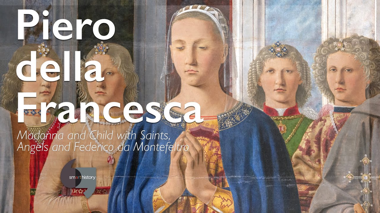 Пьеро делла Франческа, Мадонна с Младенцем со святыми, ангелами и Федерико да Монтефельтро