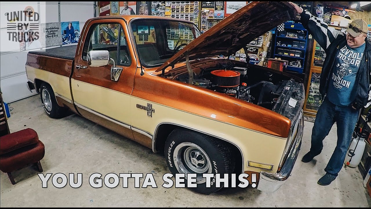 1983 Chevy SQUAREBODY C10 с двигателем 383 STROKER | Часть третья