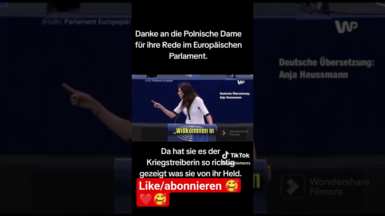 Polnische Politikerin ❤️🥰❤️