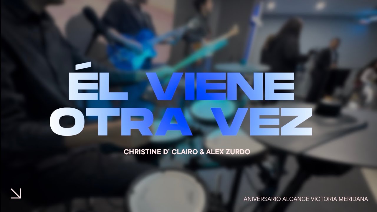Cover de batería | Él viene otra ves | @christinedclariomusic & @ALEXZURDOMUSIC 