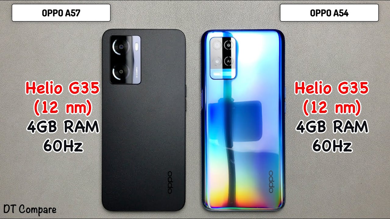 OPPO A57 vs OPPO A54 Speed Test