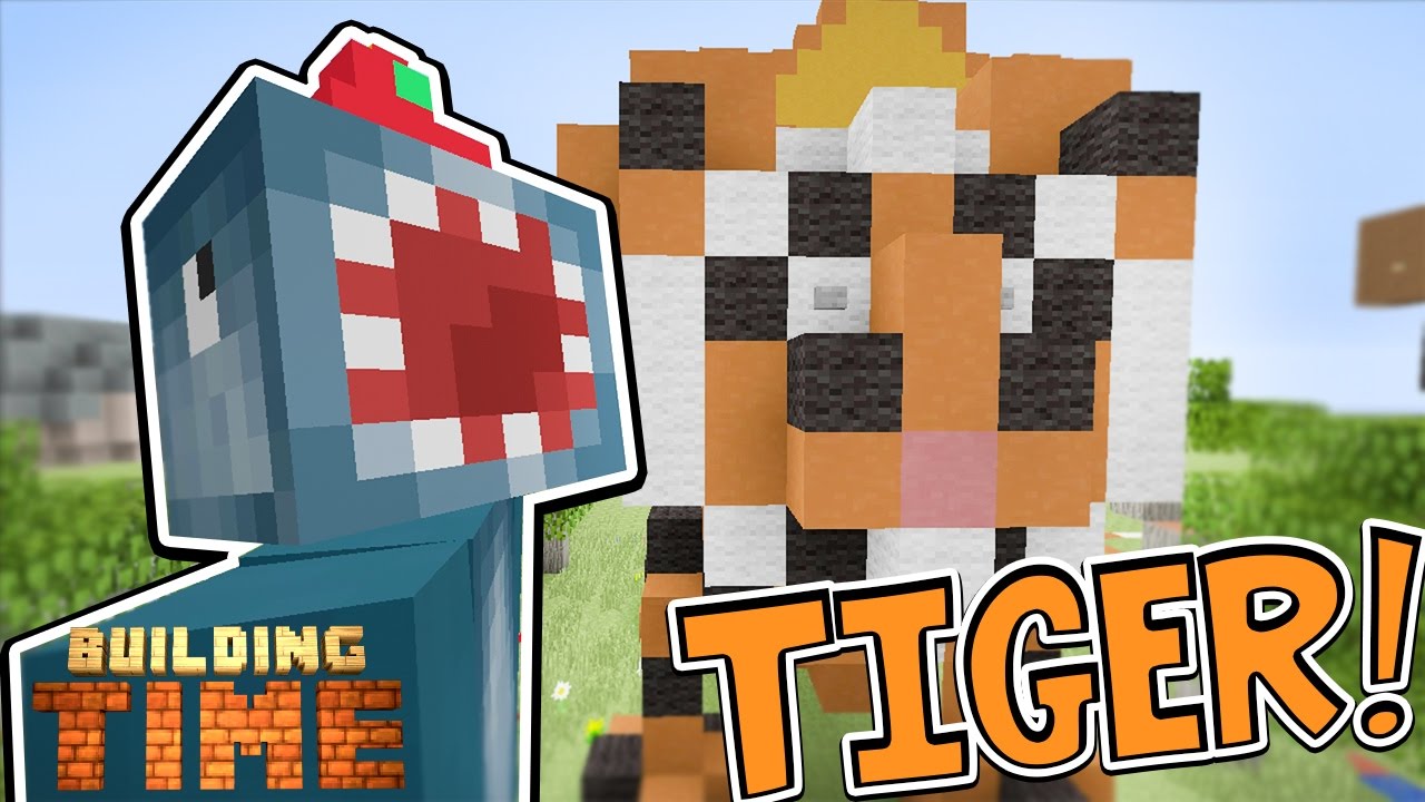 Minecraft Xbox - TIGER!! - Building Time! [#62]