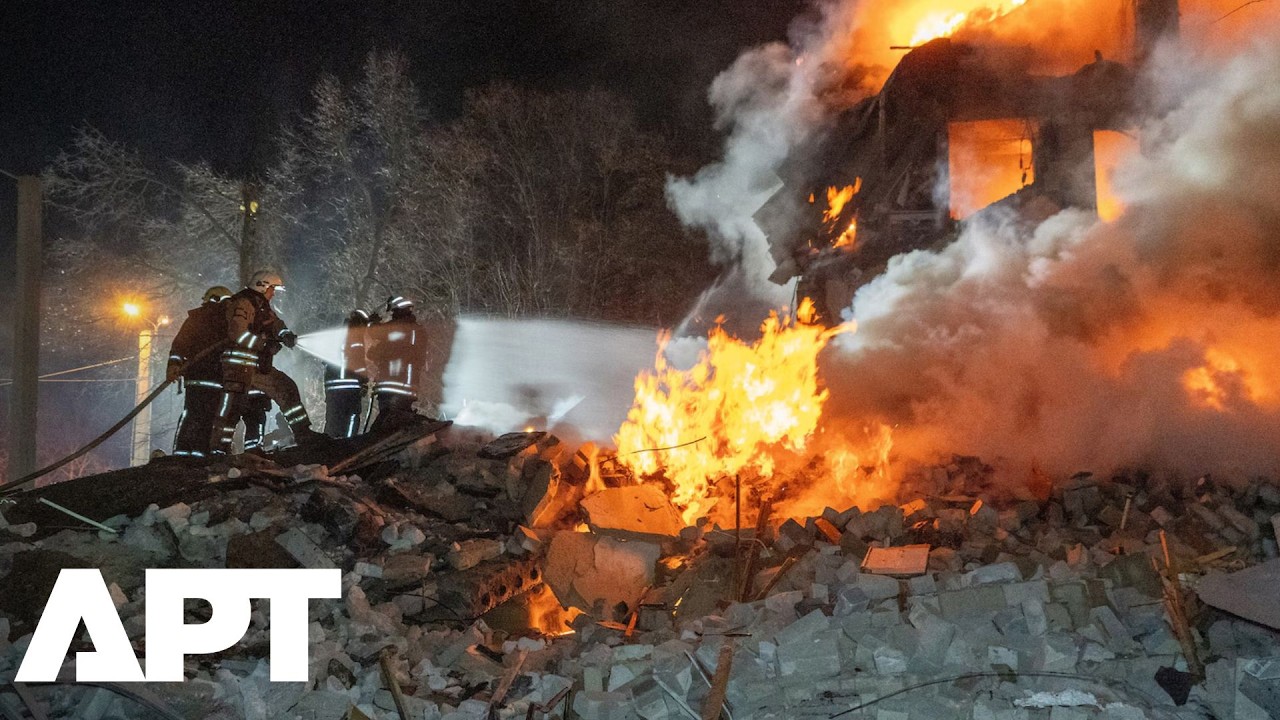 Russian Strike on Kharkiv Apartment Building Kills Seven, Including Two Children | APT