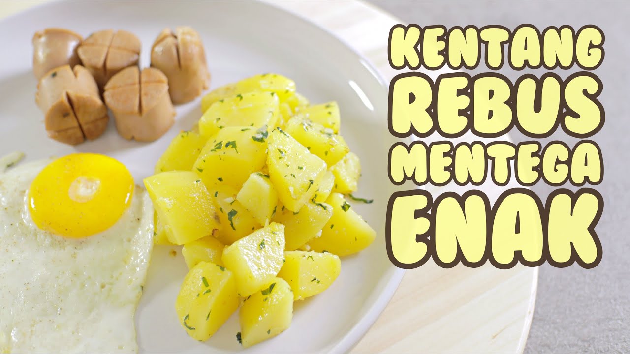 Kentang Rebus Enak Pengganti Nasi atau Roti | Buat Sarapan, Dimasak Gini Aja
