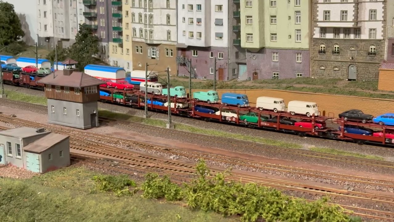 Fahrbetrieb auf der Großanlage von Modellbahn65 in Stuttgart 01/2026 - Märklin Modelleisenbahn