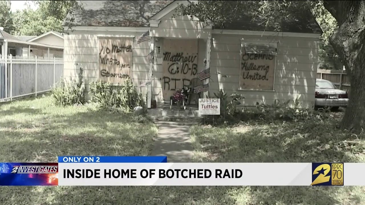 Inside home of botched raid