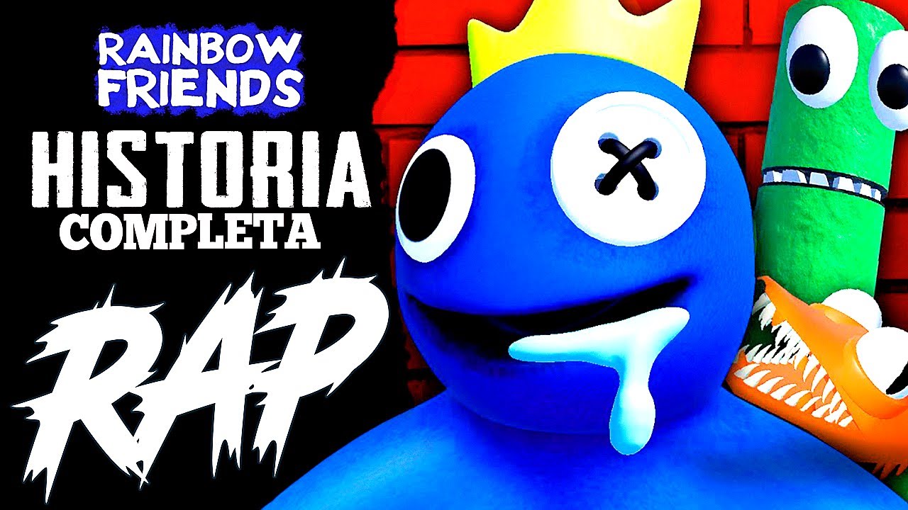 Te CUENTO TODA la HISTORIA 😱 RAP de RAINBOW FRIENDS ROBLOX 😱 AleROFL