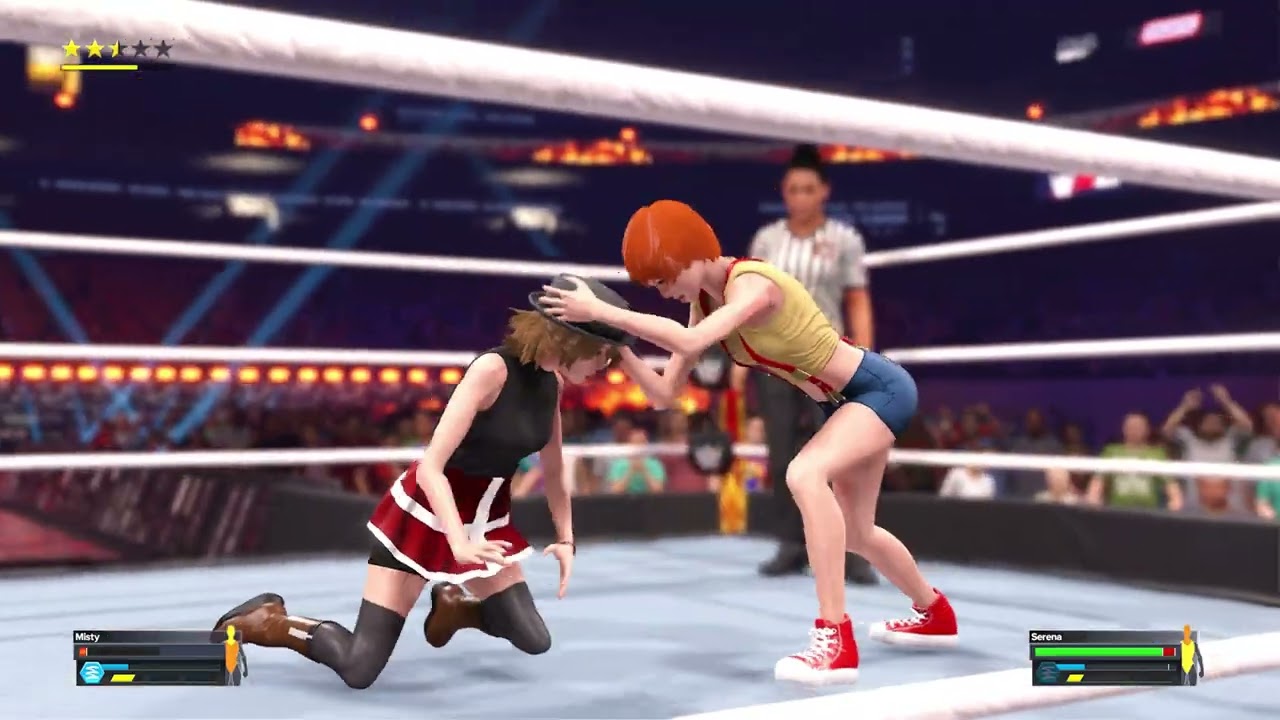 WWE 2K23 | Serena VS Misty 1 | ANIME | Pokemon Journeys | 4K GAMING