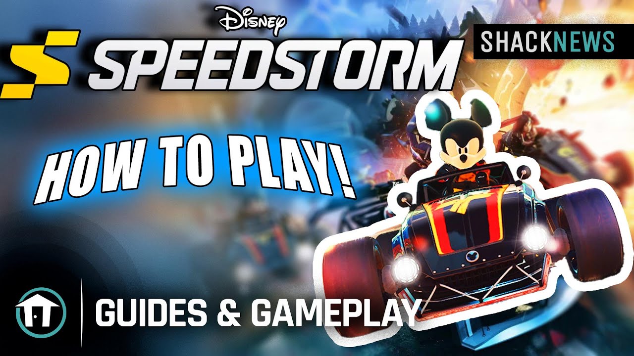 Disney Speedstorm - Opening Tutorial & How to Play (Mount Olympus)