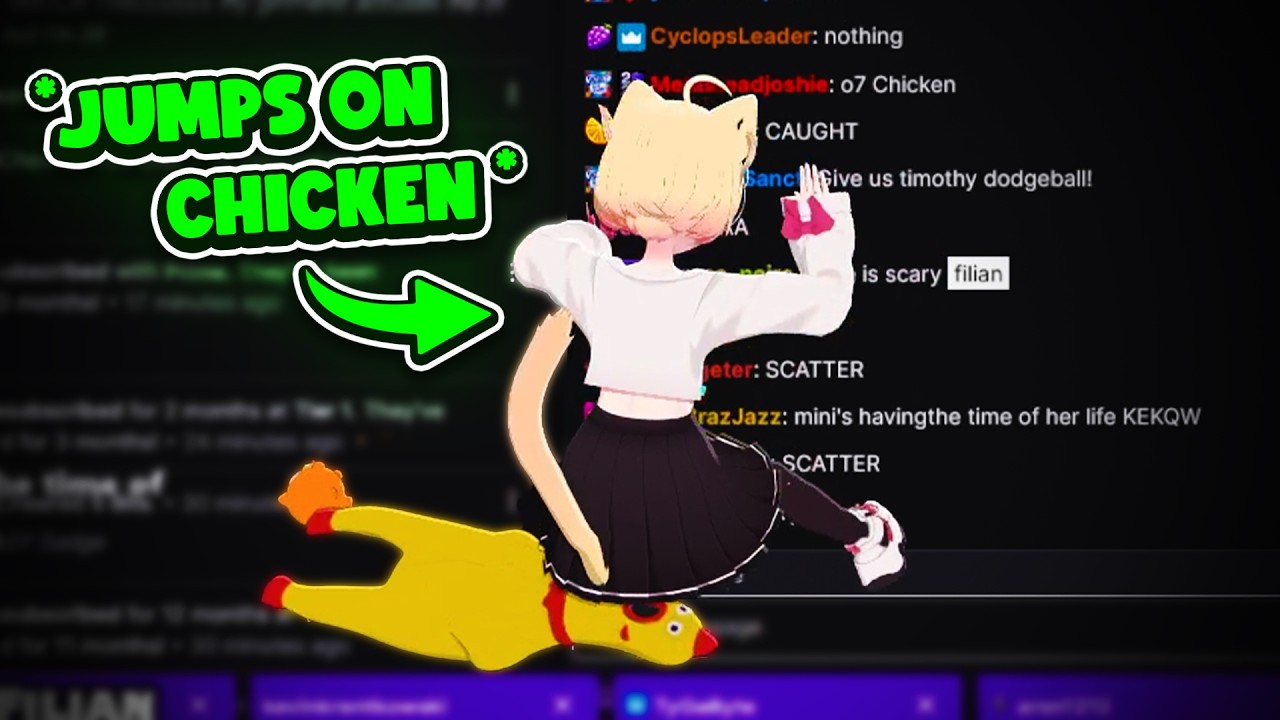 Filian left Miniko with Chat for ONE MINUTE...