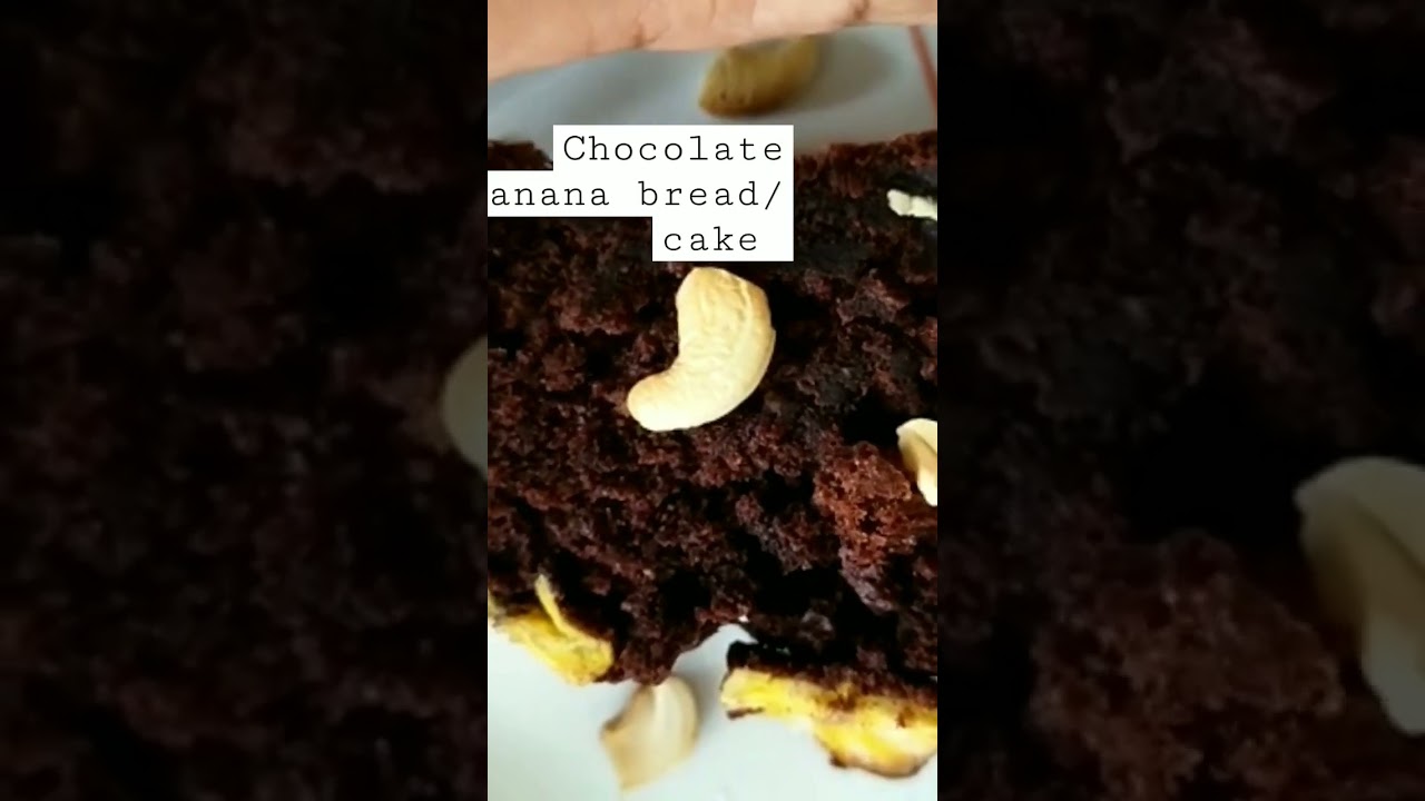 chocolate banana bread/cake/Thesnim/eggless Azeez/ 