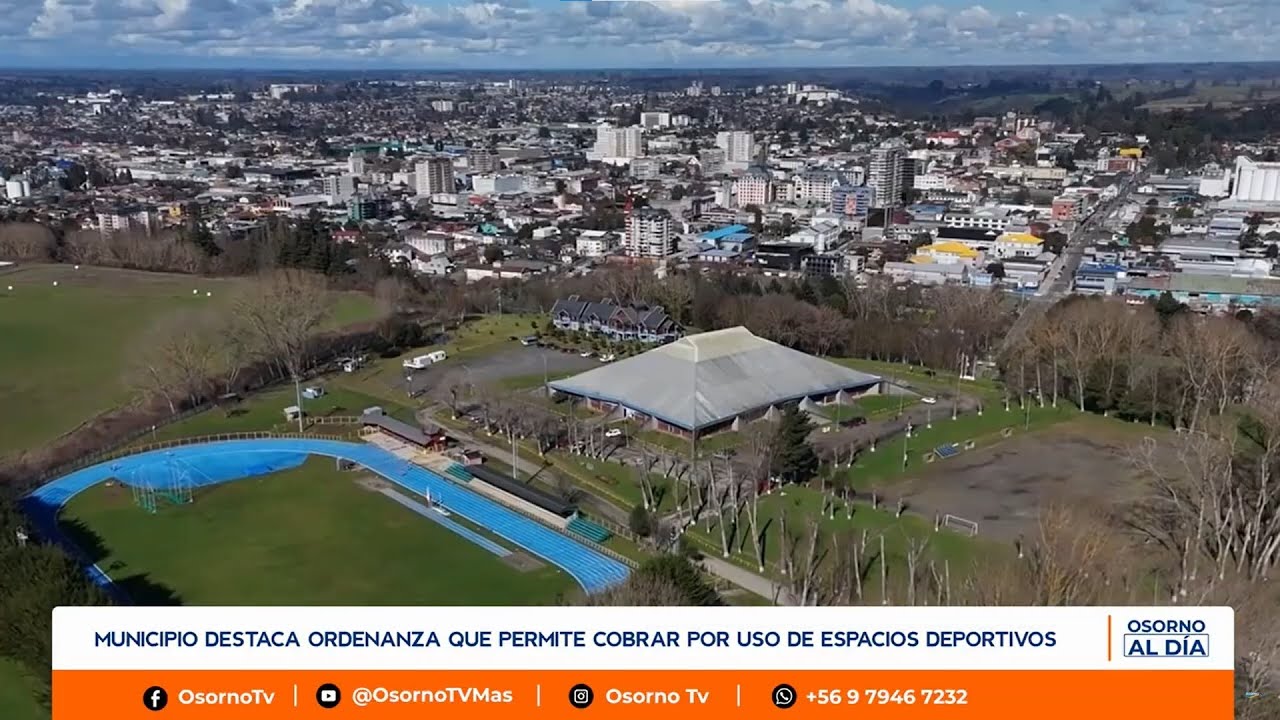 MUNICIPIO DESTACA ORDENANZA QUE PERMITE COBRAR POR USO ESPACIOS DEPORTIVOS