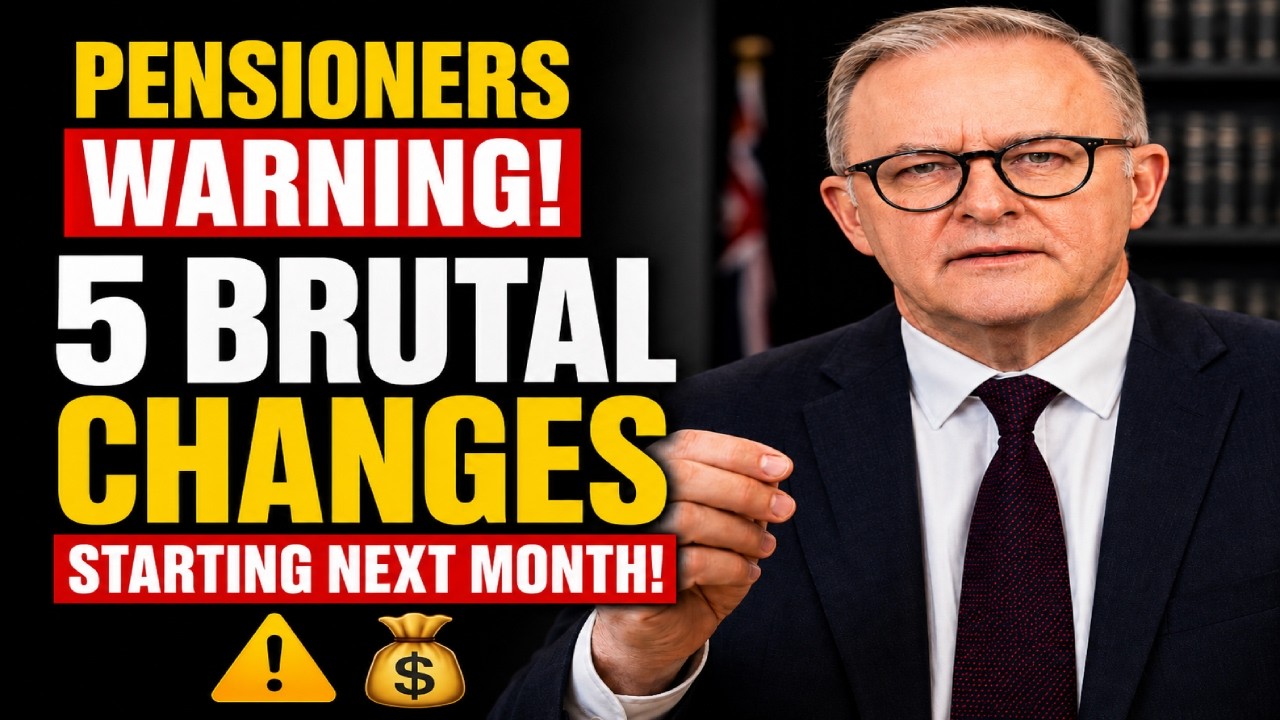 🚨 Australian Pensioners WARNING! 5 Brutal Changes Starting Next Month &mdash; Thousands Could Lose Money
