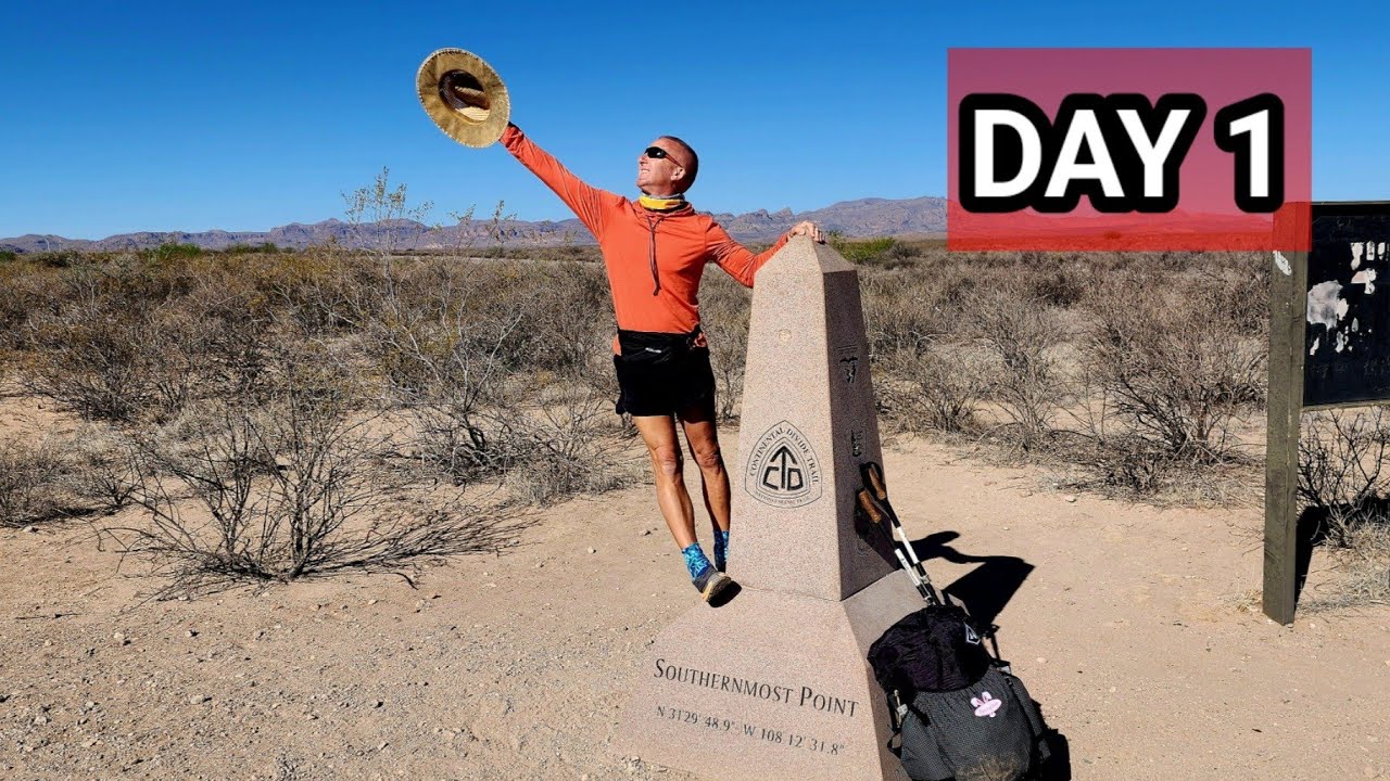 День 1: И вот начинается поход CDT Thru-Hike 2024