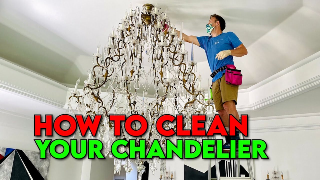 The BEST Way to CLEAN Your CHANDELIER at Home