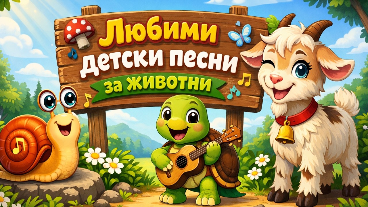 Детски песни за бебета и деца 0–5 г. 🎵 | Български детски песнички | Весела компилация
