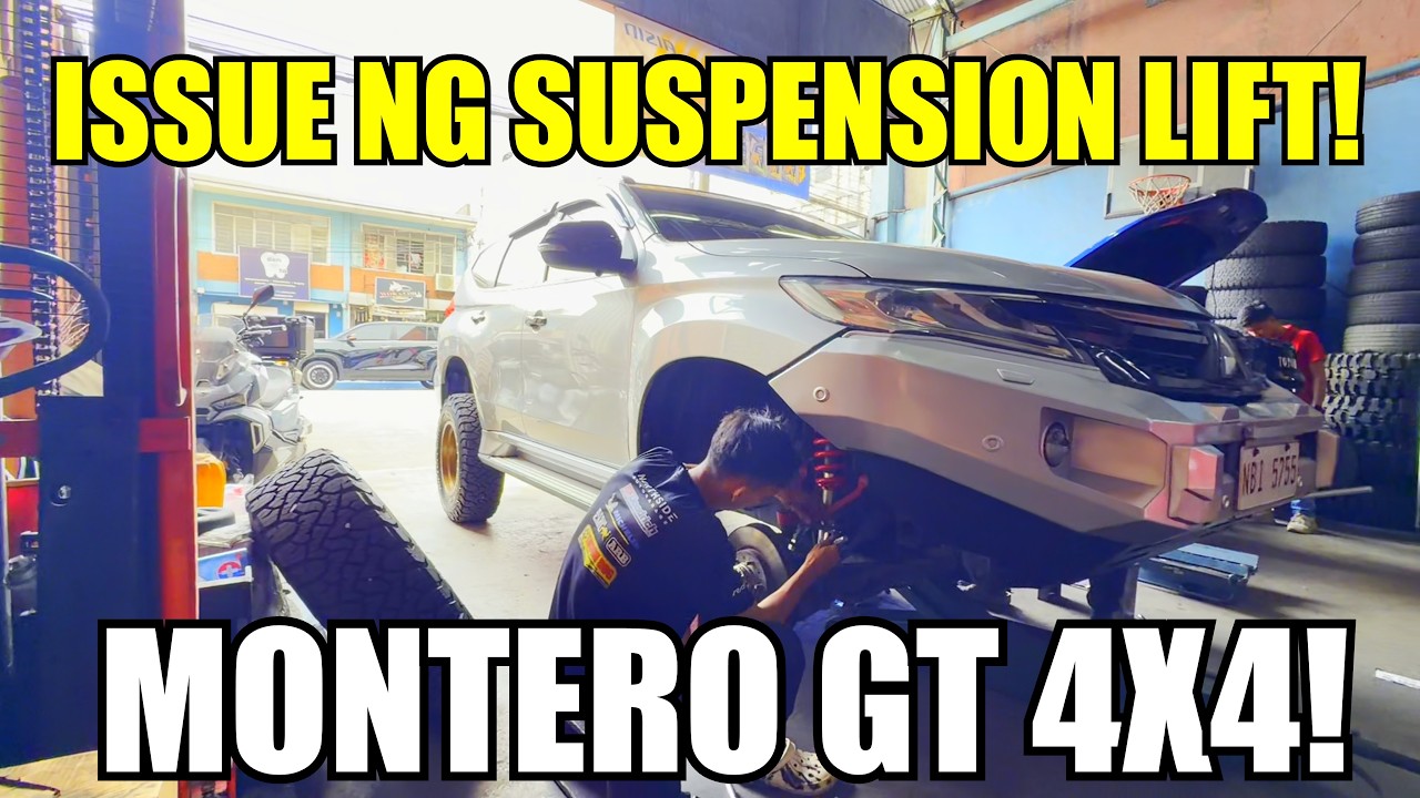 PINAULIT KO YUNG SUSPESION NAGKAROON NG PROBLEMA | MONTERO GT 4X4