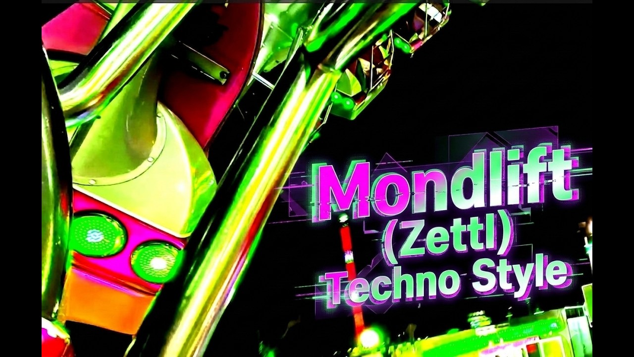 Mondlift (Zettl) – HUSS Enterprise. Hamburger DOM 2025 | Neon Rush & Techno‑Beats